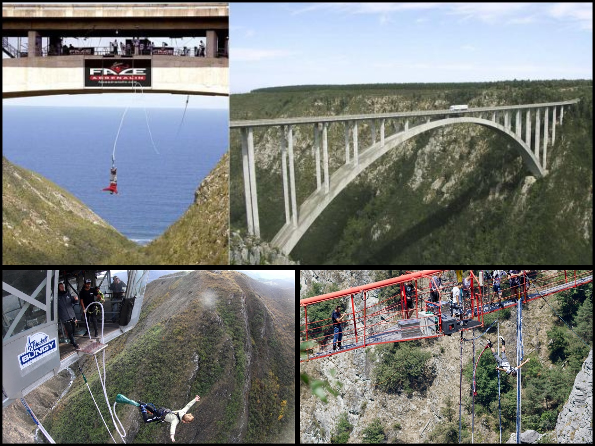 Top 10 Highest Bungee Jumps In The World 2025